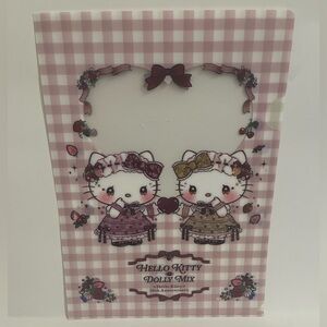 Hello Kitty and Mimi Dolly Mix 50th Anniversary Thin File Folder